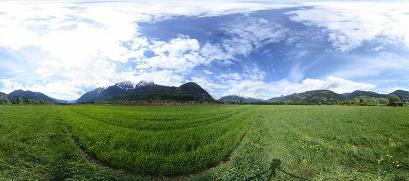 Kugelpanorama vom Lienzer Talboden