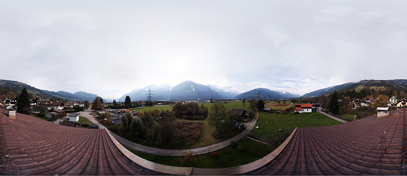 Kugelpanorama vom Lienzer Talboden