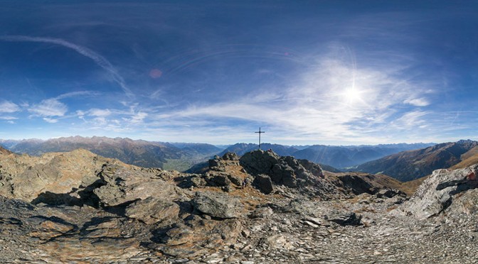 Böses Weibele (2521m) – 360° Panorama