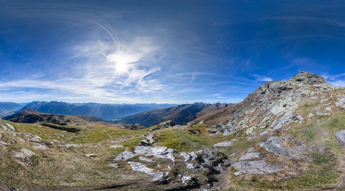 Am Weg zum Bösen Weibele – 360° Panorama